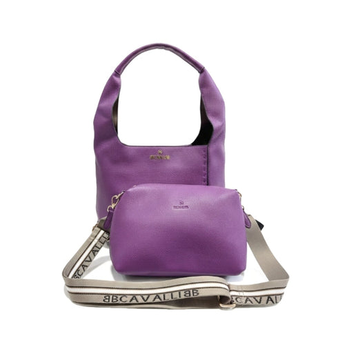 B. Cavalli - Borsa Spalla - 2in1 - Viola - BC1062