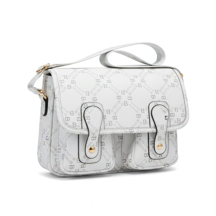 B. Cavalli - Borsa Tracolla - Bianca - BC1447