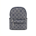 B. Cavalli - Zaino Monogram con Tasche e Chiusura Zip