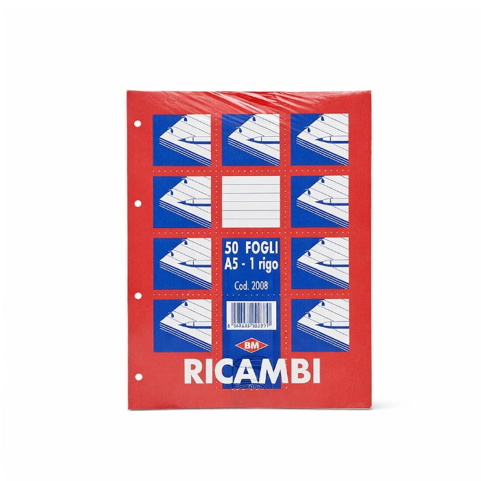 BM - Ricambi Raccoglitore - Rigo - A5