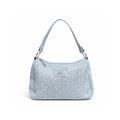 Baci & Abbracci - Borsa A Spalla con Strass e Tracolla Removibile | Design Compatto Day-To-Night
