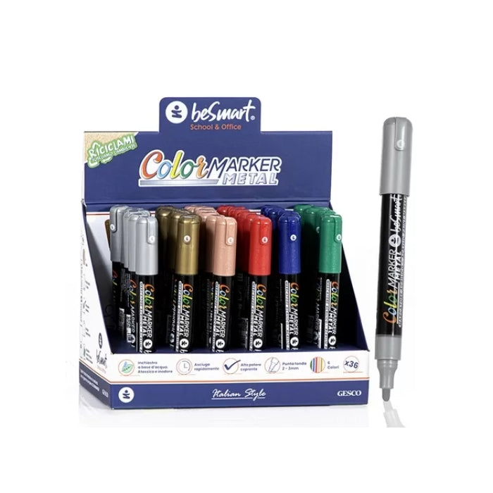 BeSmart - Color Marker Metal - Marcatore Acrilico - 00320050