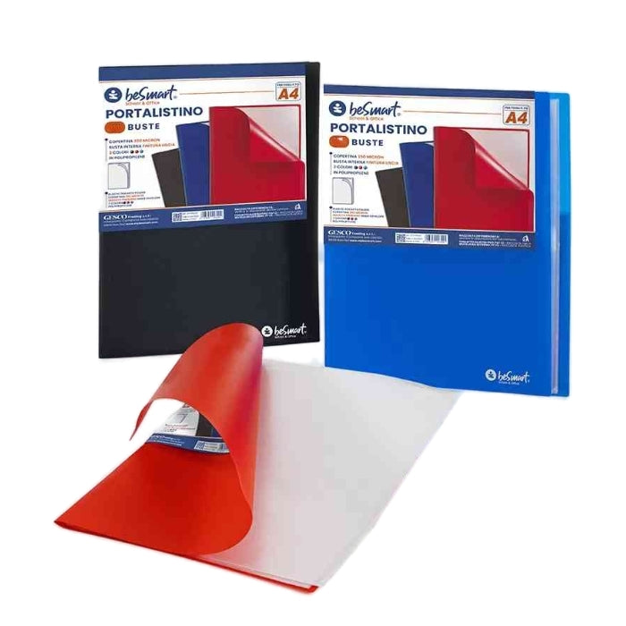 BeSmart - Portalistino - A4 - 30 Buste - 01310031