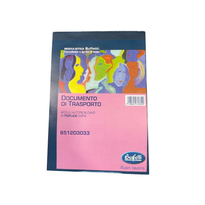 Buffetti - Documento Di Trasporto - 6512D3033