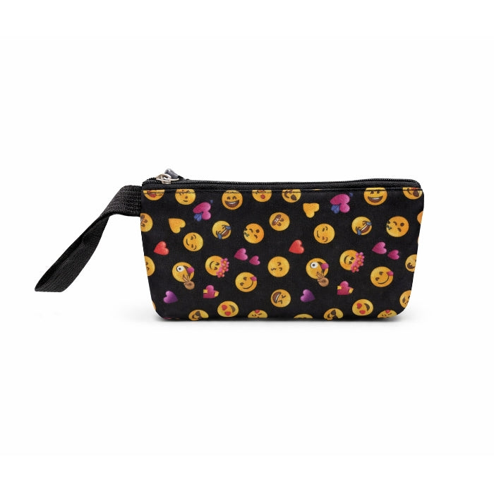 Cartoleria 4+1 - Astuccio - Bustina Multiuso | Grafica Emoji