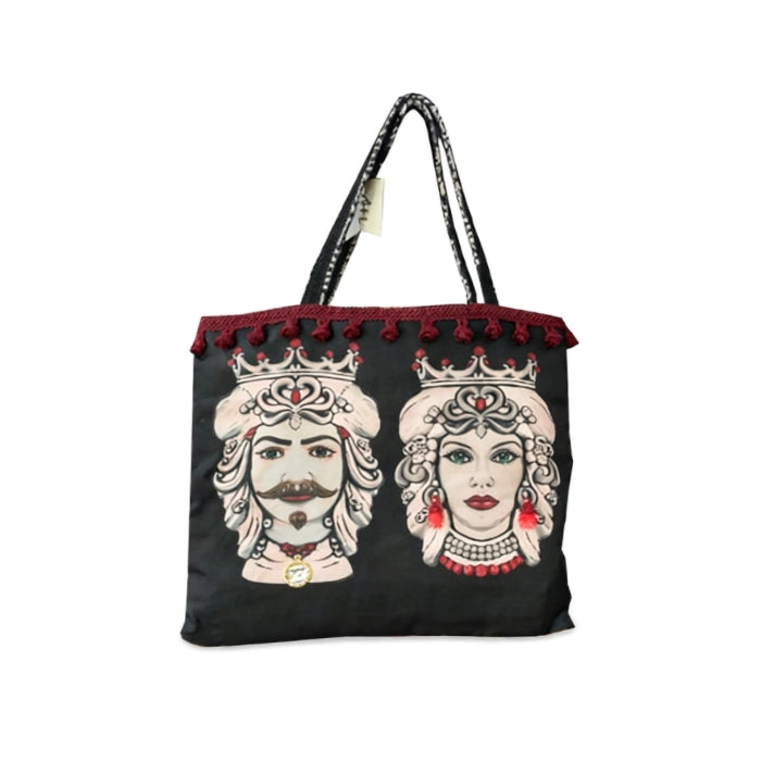 Cartoleria 4+1 - Borsa A Spalla - Teste di Moro