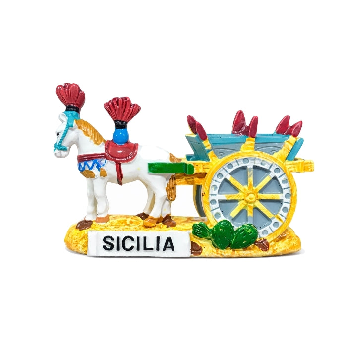 Cartoleria 4+1 - Calamita - Carretto | Stile Siciliano