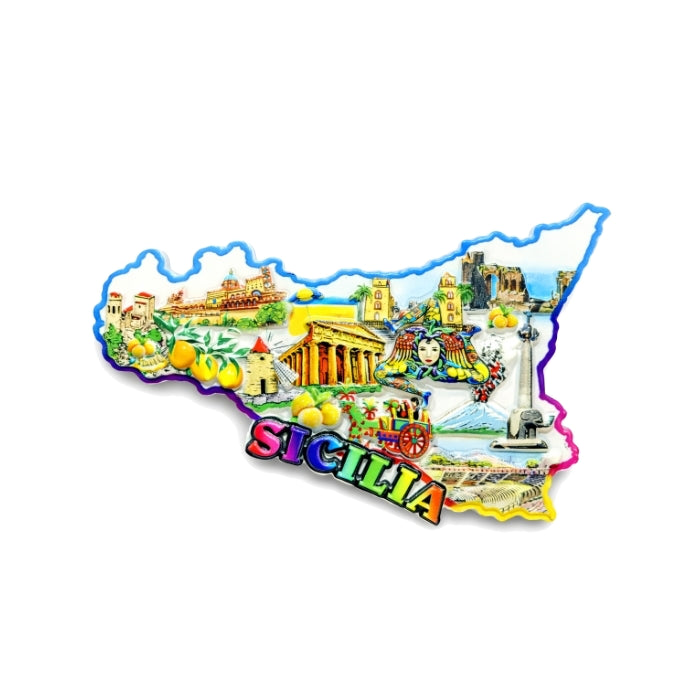 Cartoleria 4+1 - Calamita - Sicilia in Miniatura