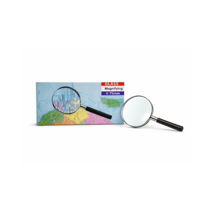 Cartoleria 4+1 - Lente d’Ingrandimento - Manico Ergonomico - 75mm