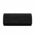 Cartoleria 4+1 - Pochette da Cerimonia - Nera Glitterata | Clutch Elegante da Sera