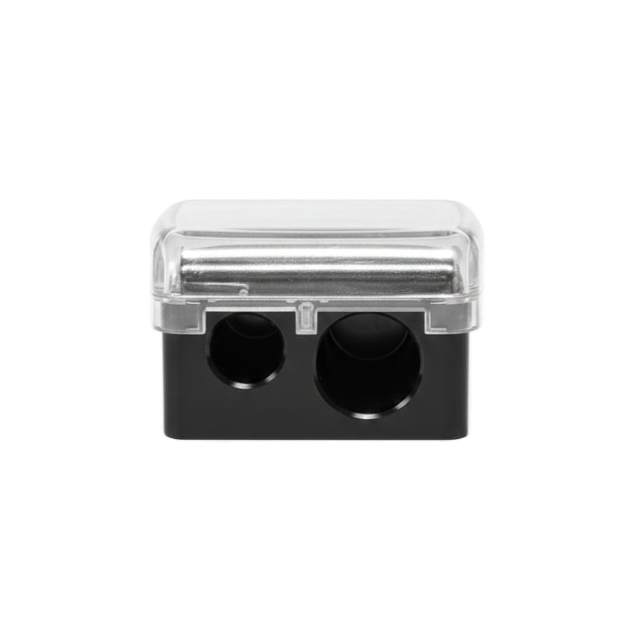 Cartoleria 4+1 - Temperino per Make-Up - 2 Fori | Plastica Cromata
