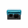 Cartoleria 4+1 - Temperino per Make-Up - 2 Fori | Plastica Cromata