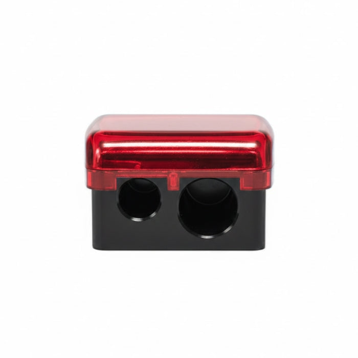Cartoleria 4+1 - Temperino per Make-Up - 2 Fori | Plastica Cromata