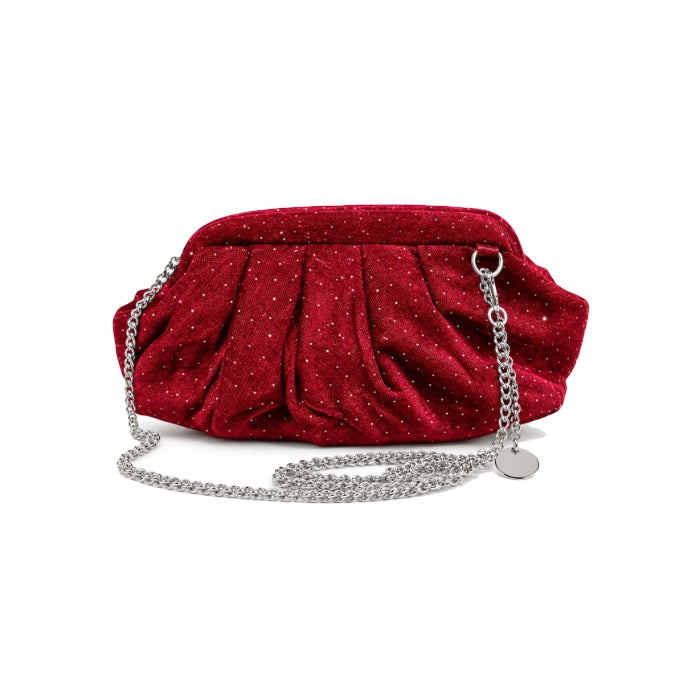 Coconuda - Borsa A Tracolla con Catena | Elegante con Strass