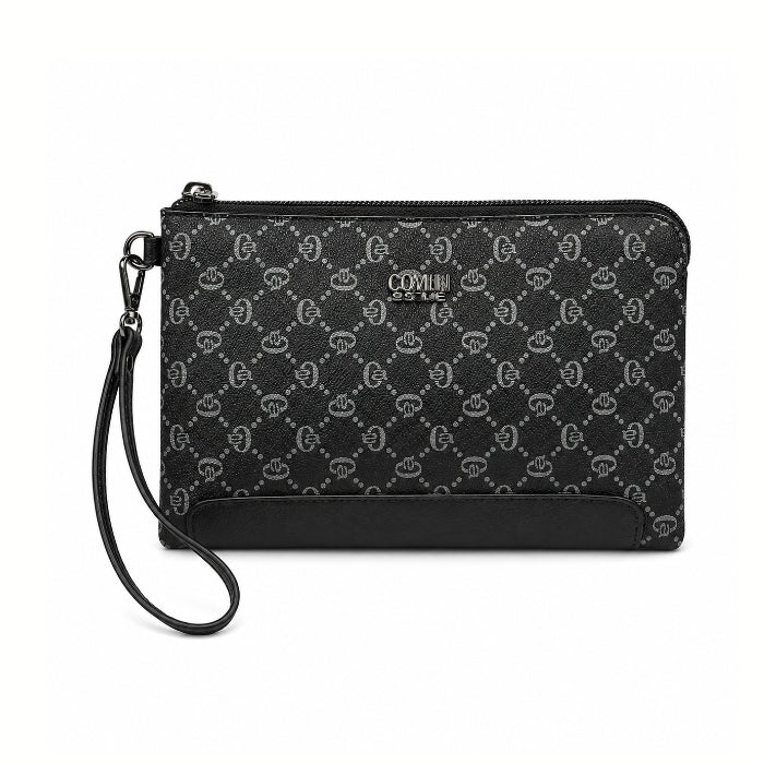 Cover Active - Pochette Uomo | Fantasia Monogram e Laccetto da Polso