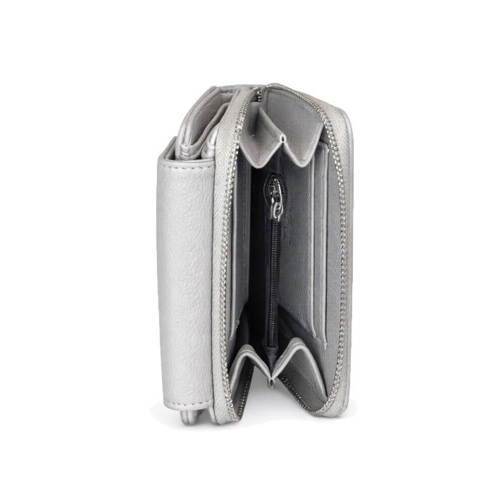 Coveri Collection - Portafoglio - Argentato Metallizzato