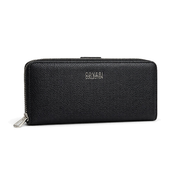 Coveri Collection - Portafoglio - Zip Around | Nero