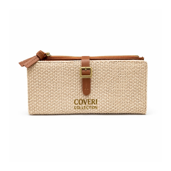 Coveri Collection - Portafoglio con Zip e Porta Carte | Capiente e Organizzato