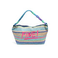Coveri World - Borsa A Mano - Intrecciata Multicolor | Design Estivo
