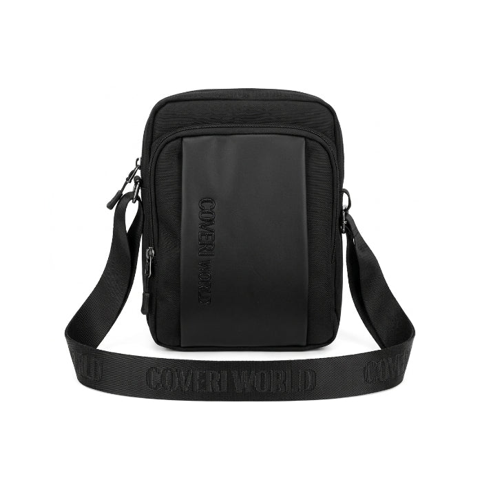 Coveri World - Borsa A Tracolla - Nera | 2 Tasche