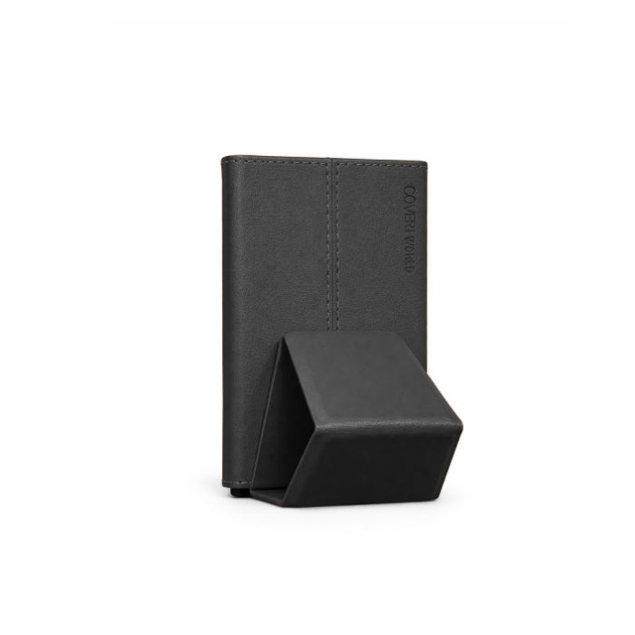 Coveri World - Portacarte Magnetico - Compatibile con Apple MagSafe | Supporto Stand