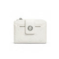 Coveri World - Portafoglio - Bianco con Logo Embossato | Compatto e Funzionale