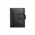 Coveri World - Portafoglio - Mini Trifold con Patta | Nero