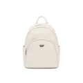 Coveri World - Zaino con Logo Embossato con Tasche e Chiusura Zip