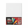 Cris Color - Blocco Cartoncini - A4 - 185 gr | 50 Fogli Bianchi