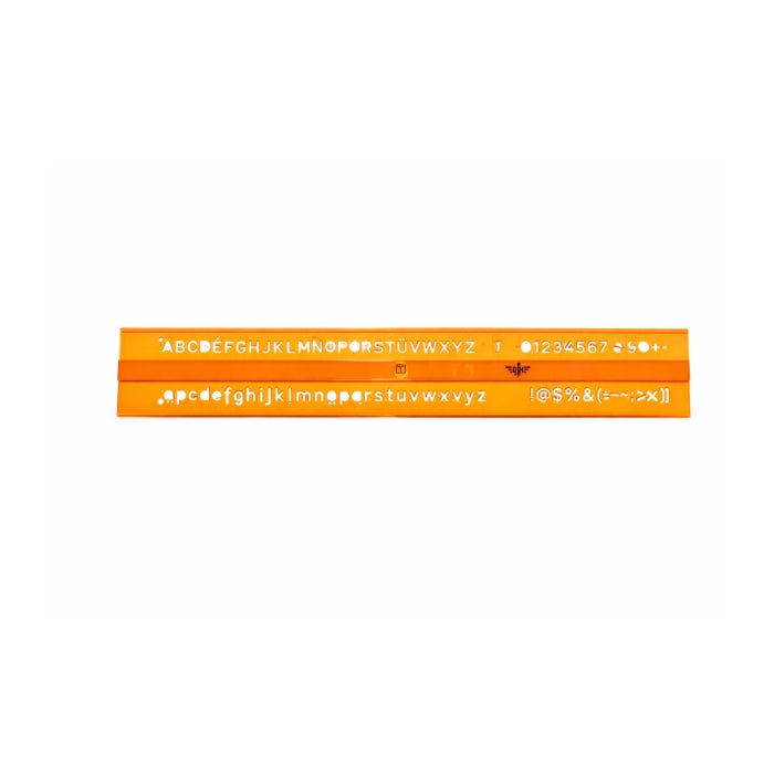 DFH - Stencil - Lettere & Numeri (5.0mm / 7.0mm / 10.0mm)