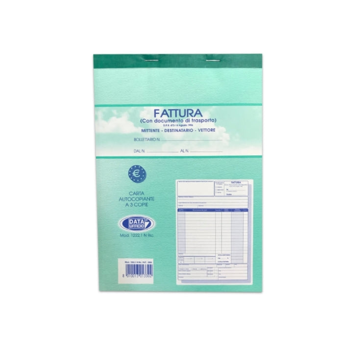 DataUfficio - Fattura - Con Documento Di Trasporto - 122.1NRIC