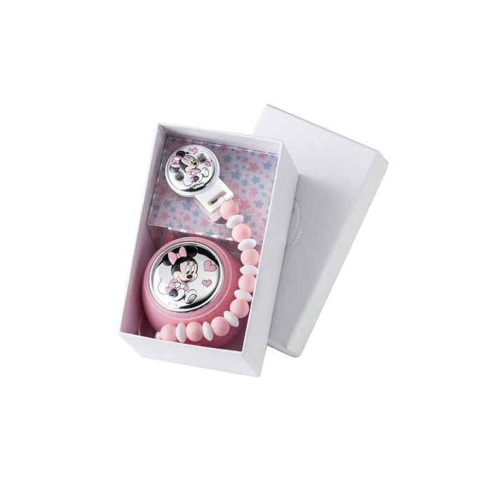 Disney - Minnie Mouse - Set Spilla E Portaciuccio - D369RA