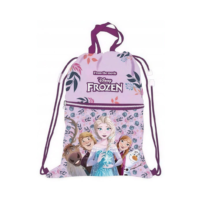 Disney - Frozen - Sacca Bambina con Tasca Zip