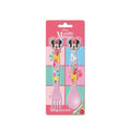 Disney - Minnie Mouse - Set Posate - Forchetta + Cucchiaio
