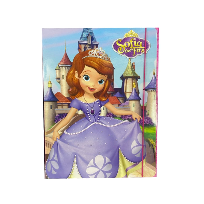 Disney - Principessa Sofia - Carpetta con Elastico | 3 Lembi