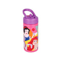 Disney - Principesse - Borraccia con Maniglia e Cannuccia | 420ml