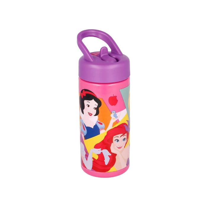 Disney - Principesse - Borraccia con Maniglia e Cannuccia | 420ml
