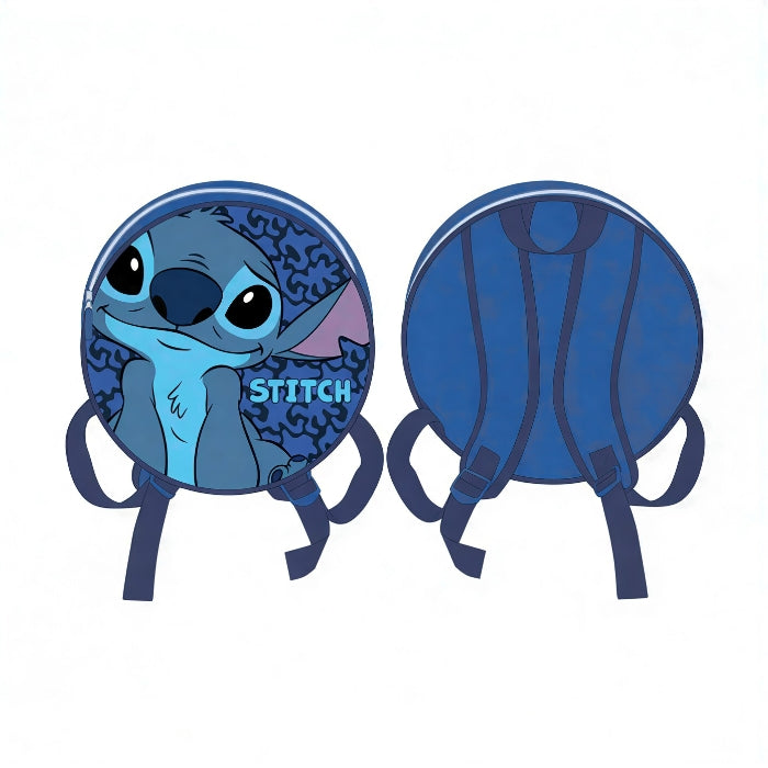 Disney - Stitch - Zaino Asilo | Rotondo - Blu