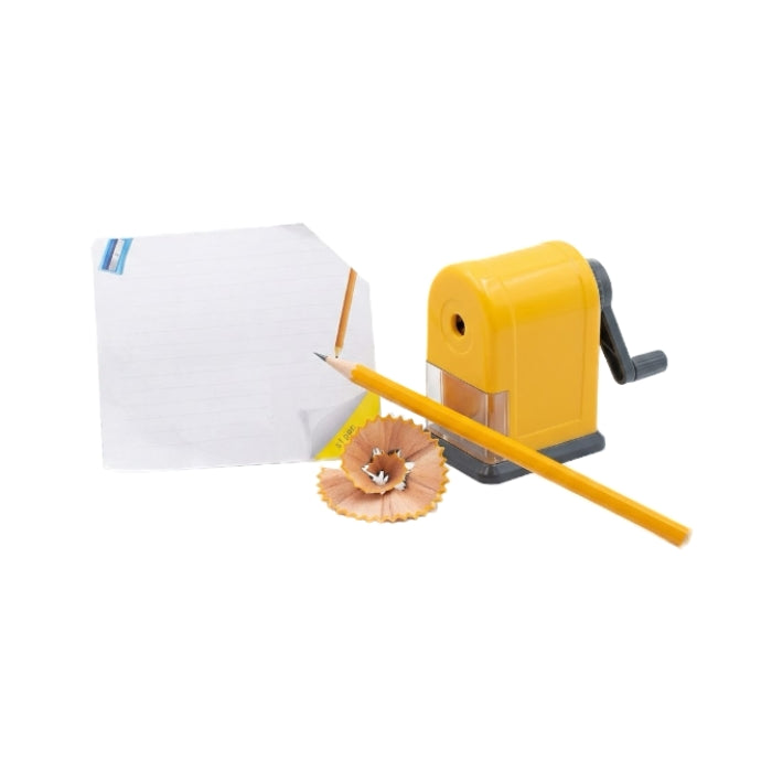 Due Esse - Temperino Manuale da Tavolo | Giallo