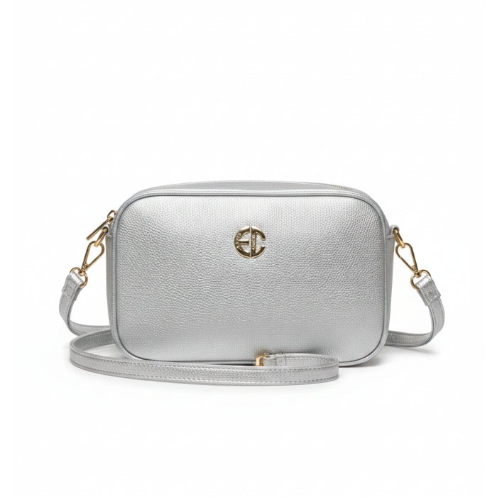 Enrico Coveri - Borsa A Tracolla - Simplicity | Argentata