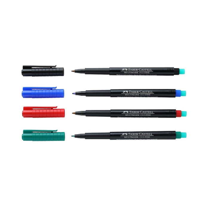 Faber-Castell - Multimark 1513 Permanent - OHP | CD | GLASS | PLASTIC | METAL