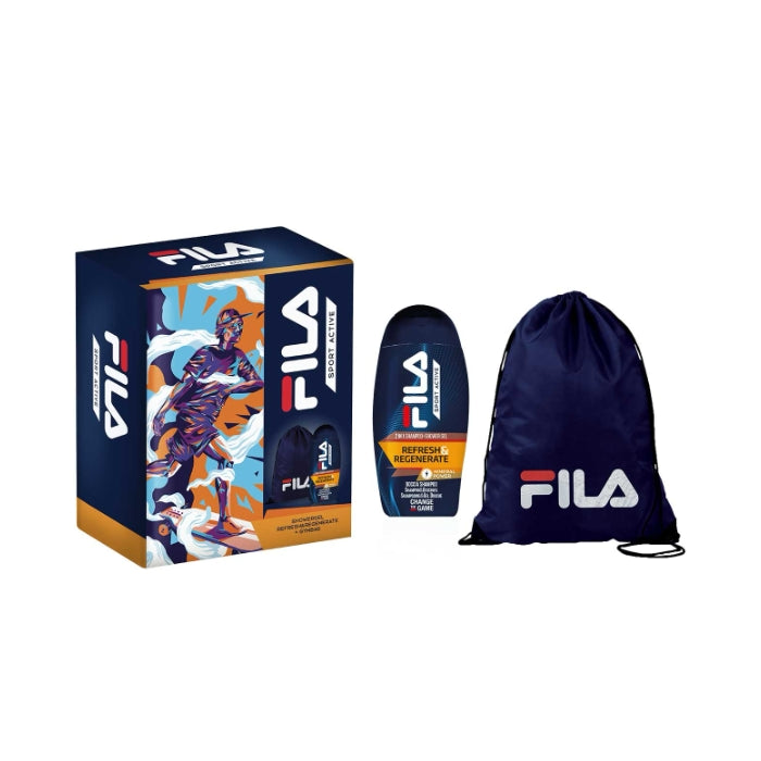 Fila - Sport Active - Shower Gel + Sacca | Cofanetto