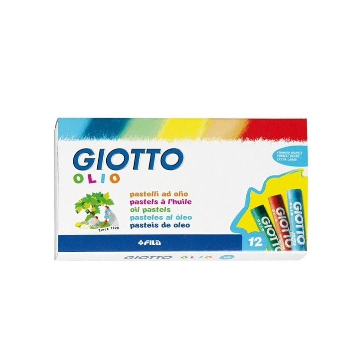 Giotto - Olio - Pastelli Ad Olio - 12 Pezzi - 293000