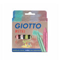 Giotto - Metal - Pastelli A Cera - 6 Pezzi