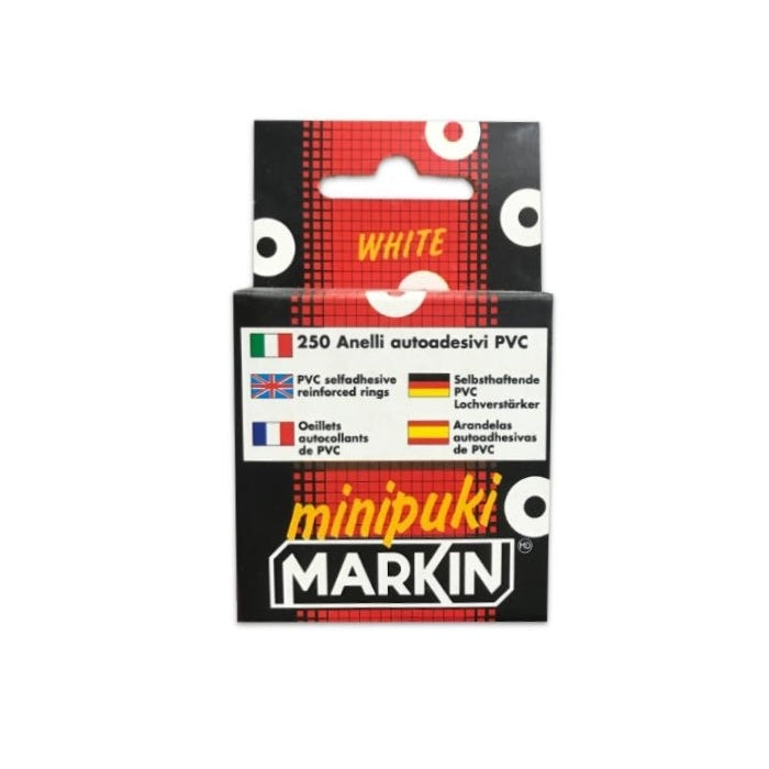 Markin - Confezione Anelli Autoadesivi PVC
