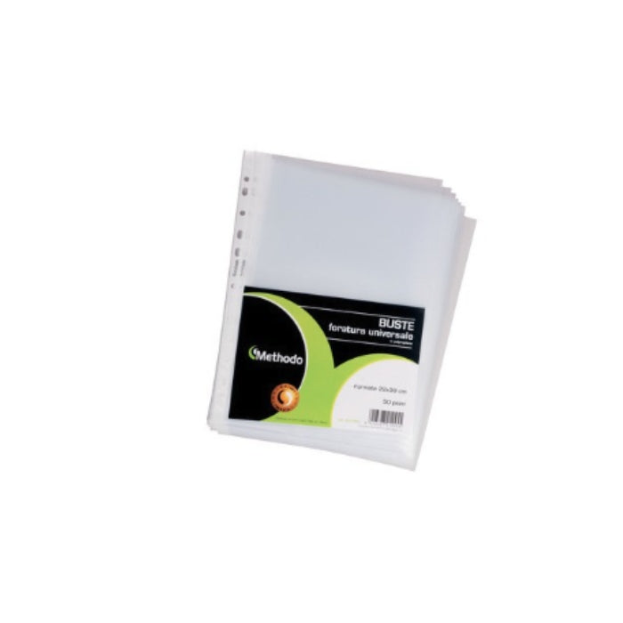 Methodo - Confezione Buste A Foratura Universale - A4