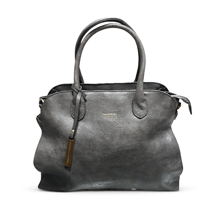 Nazareno Gabrielli - Borsa A Spalla - Antracite | Eleganza Senza Tempo