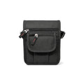 OR&MI - Borsa A Tracolla con Patta Nera | Multi Tasche con Zip