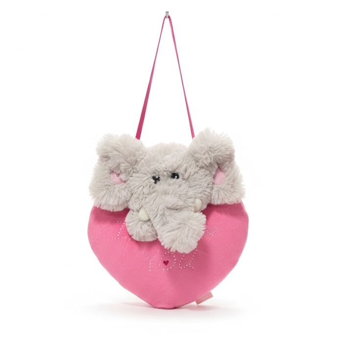 PUNTO E A CAPO - Peluche - Cuore Amoroso con Elefantino