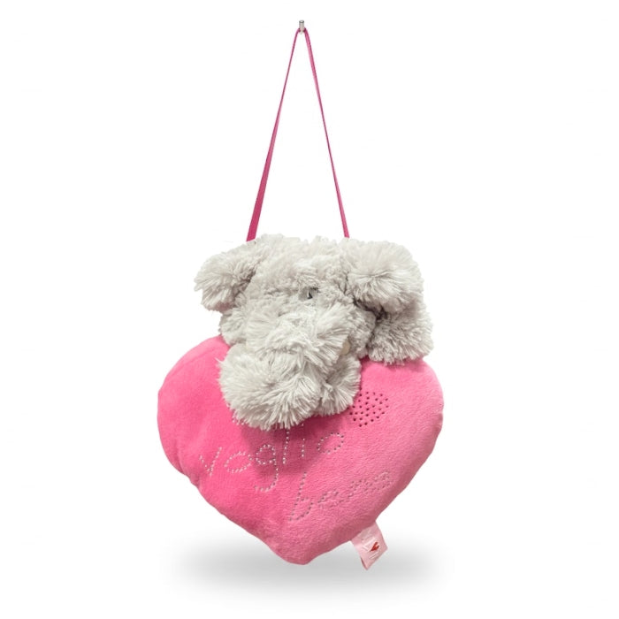 PUNTO E A CAPO - Peluche - Cuore Amoroso con Elefantino